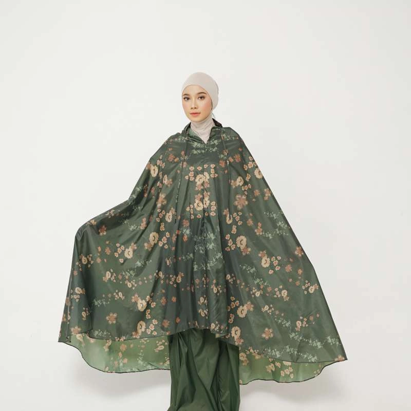 Product image ALIF MUKENA MINI MOTIF PARASUT PREMIUM KOREA TRAVEL - GREEN CARNATION ( MKN-P04-001 ) all variant all variant